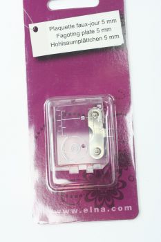 Fagoting plate 5mm for Elna sewing machines