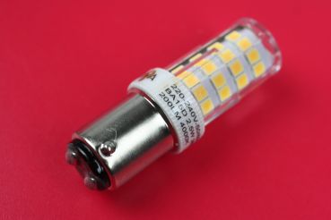 LED Lampe Riva BA15d 220-260Volt/2,5Watt 4000K 16x65mm  für Nähmaschie