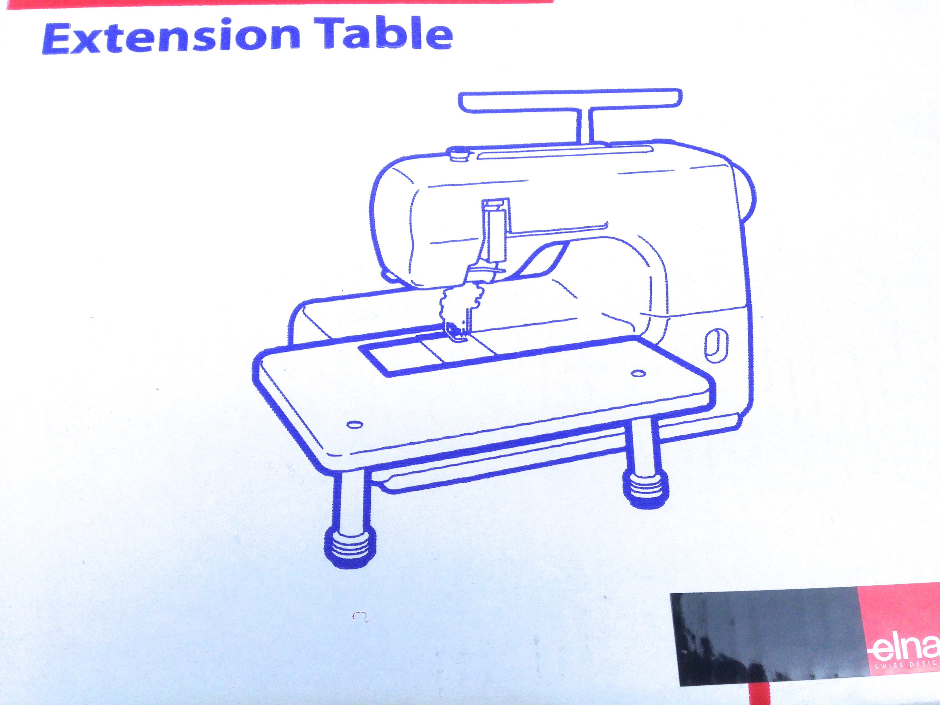 Nähmaschinen Shop Rosenmüller - extension table for Elna 444 und